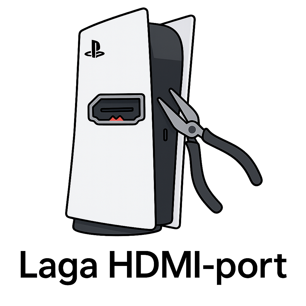Laga PS5 HDMI Pro Stockholm Laga PS5 HDMI Stockholm