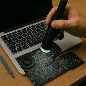 MacBook Startproblem / Logic Board Reparation