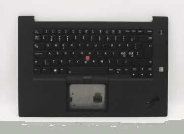 P1 Gen 2 Type 20QT 20QU Laptop ThinkPad C lock med tangentbord