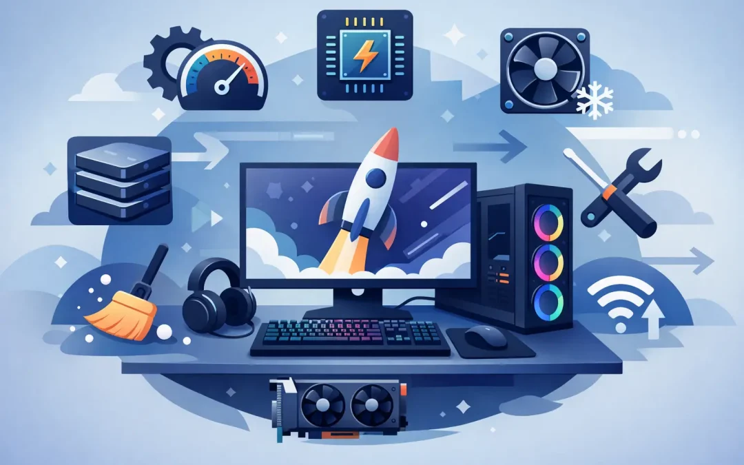 9 tips för en snabbare gamingdator
