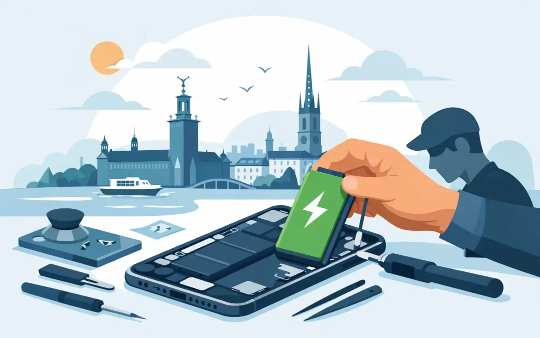 Batteribyte iPhone Stockholm – så väljer du rätt