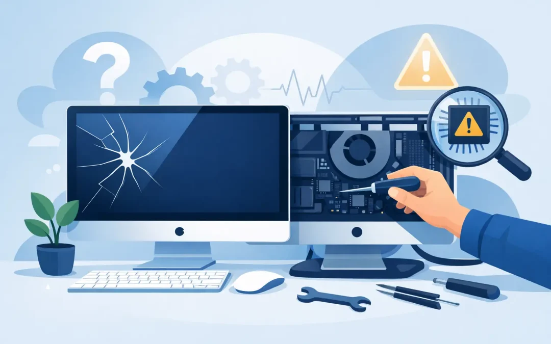 iMac reparation problem – vanliga fel och lösningar