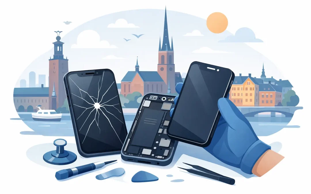 iPhone skärmbyte i Stockholm – så väljer du rätt
