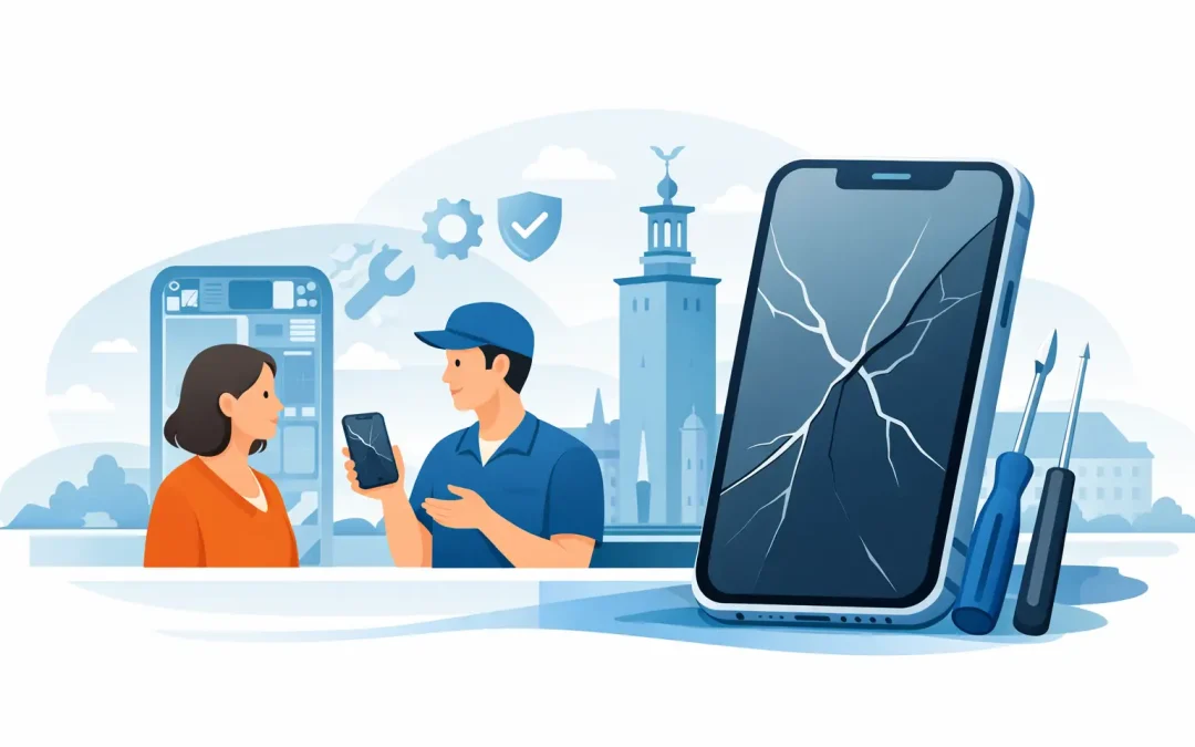 Laga iPhone i Stockholm – rätt hjälp direkt