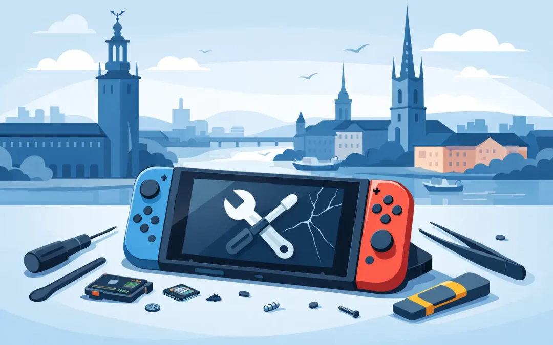 Nintendo Switch reparation i Stockholm