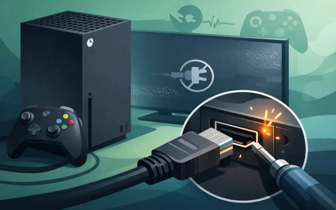 Xbox HDMI port reparation – när bilden försvinner