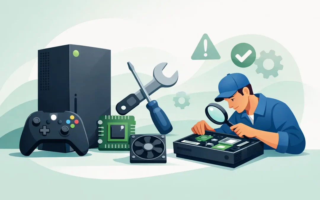 Xbox reparation – vanliga fel och rätt lösning
