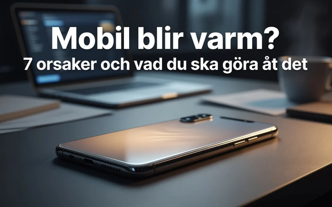 Mobil blir varm? 7 orsaker och vad du ska göra åt det