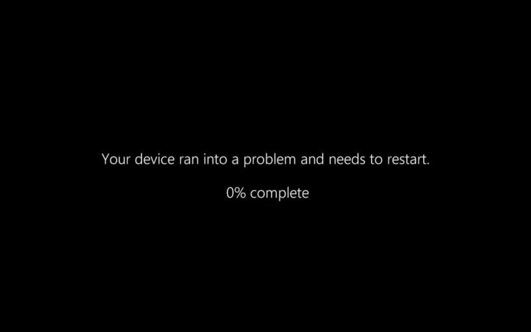 Microsoft byter färg på “Blue Screen of Death” – nu blir den svart