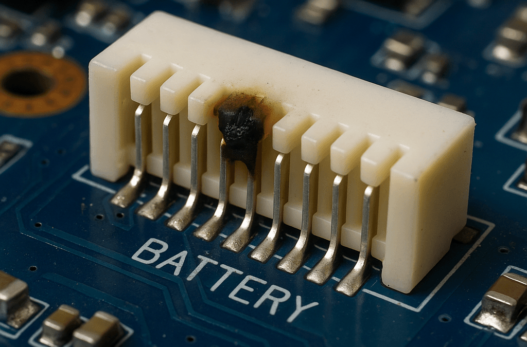Bränd Batterikontakt i Laptop – Orsaker och Lösningar